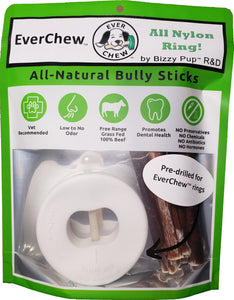 Bizzy Pup's EverChew Nylon-Tough Ring - Bully Stick SafetyChew